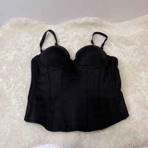 Secret by Victoria's Secret Back Off Baby Low Back Bustier Corset Shapewear 34a